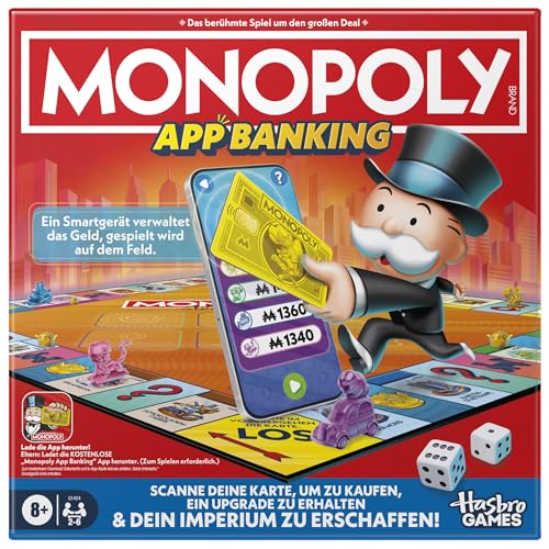 Monopoly App Banking Brettspiel - Deutsche Fassung von Monopoly