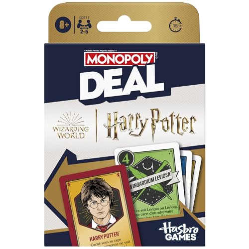 Monopoly Deal Kartenspiel: Harry Potter – französische Version Monopoly Deal Kartenspiel: Harry Potter – französische Version von Monopoly