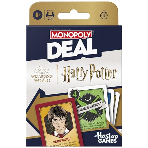 Monopoly Deal: Harry Potter Kartenspiel - Deutsche Fassung von Monopoly