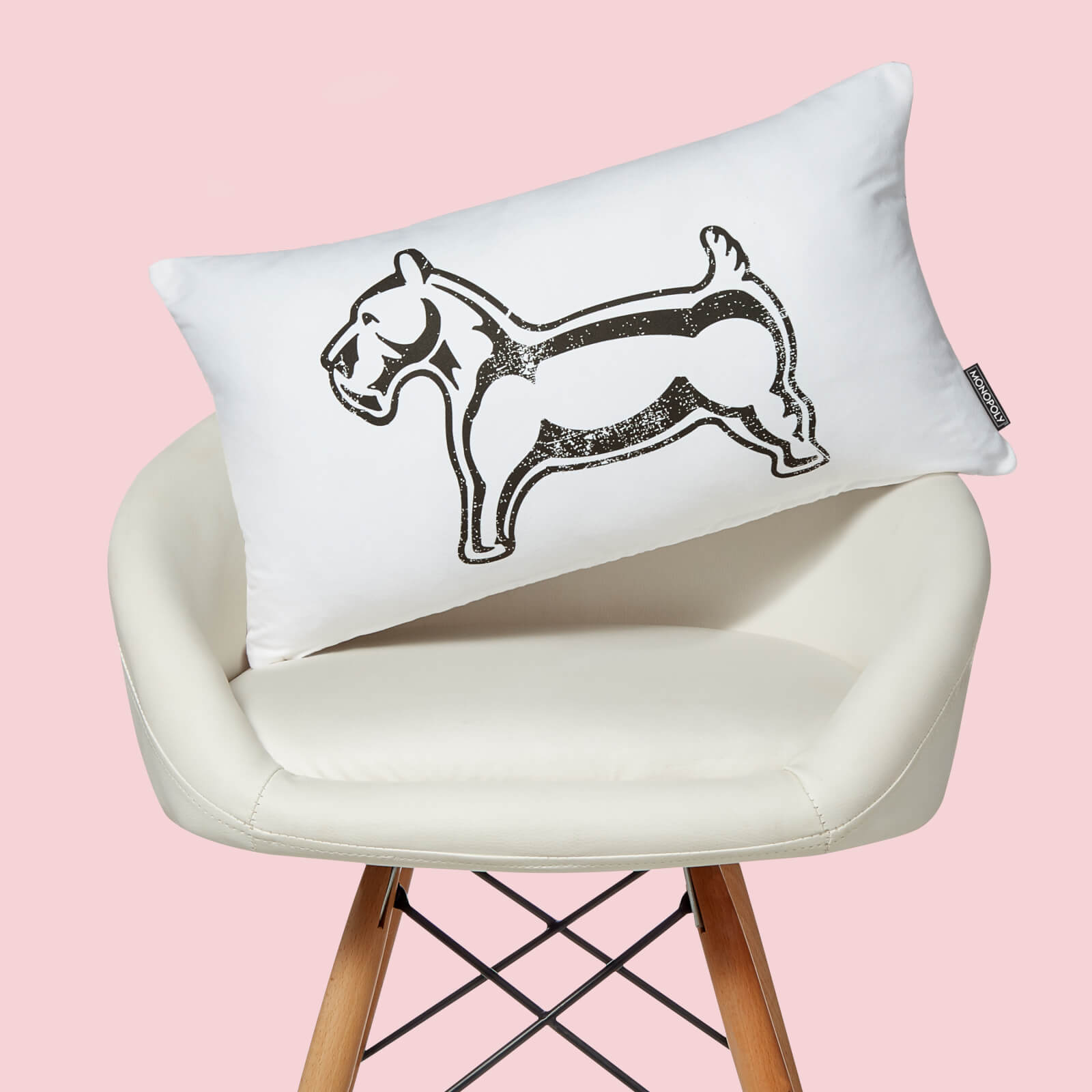 Monopoly Dog Rectangular Cushion - 30x50cm - Soft Touch Monopoly Dog Rectangular Cushion - 30x50cm - Soft Touch von Original Hero