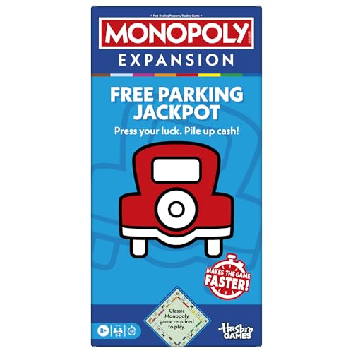 Monopoly Free Parking Jackpot EXPANSION (Classic Monopoly Game Required to Play) - Englische Version von Monopoly