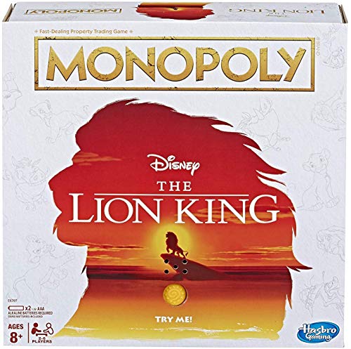 Monopoly Game Disney The Lion King Edition Family Board Game - English von Monopoly