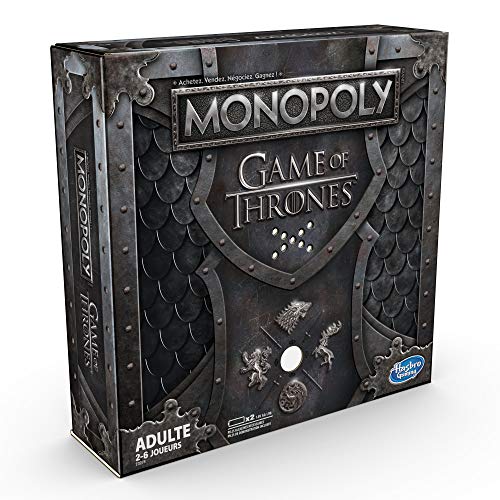 Monopoly Game of Thrones Gesellschaftsspiel – Brettspiel – Sammler-Edition – französische Version von Hasbro Gaming