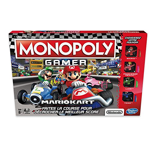 Monopoly – Gesellschaftsspiel Gamer Mario Kart – französische Version von Monopoly