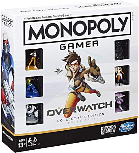 Monopoly Gamer Overwatch Collector's Edition Board Game for Ages 13 and Up Gift for Overwatch Players von Monopoly