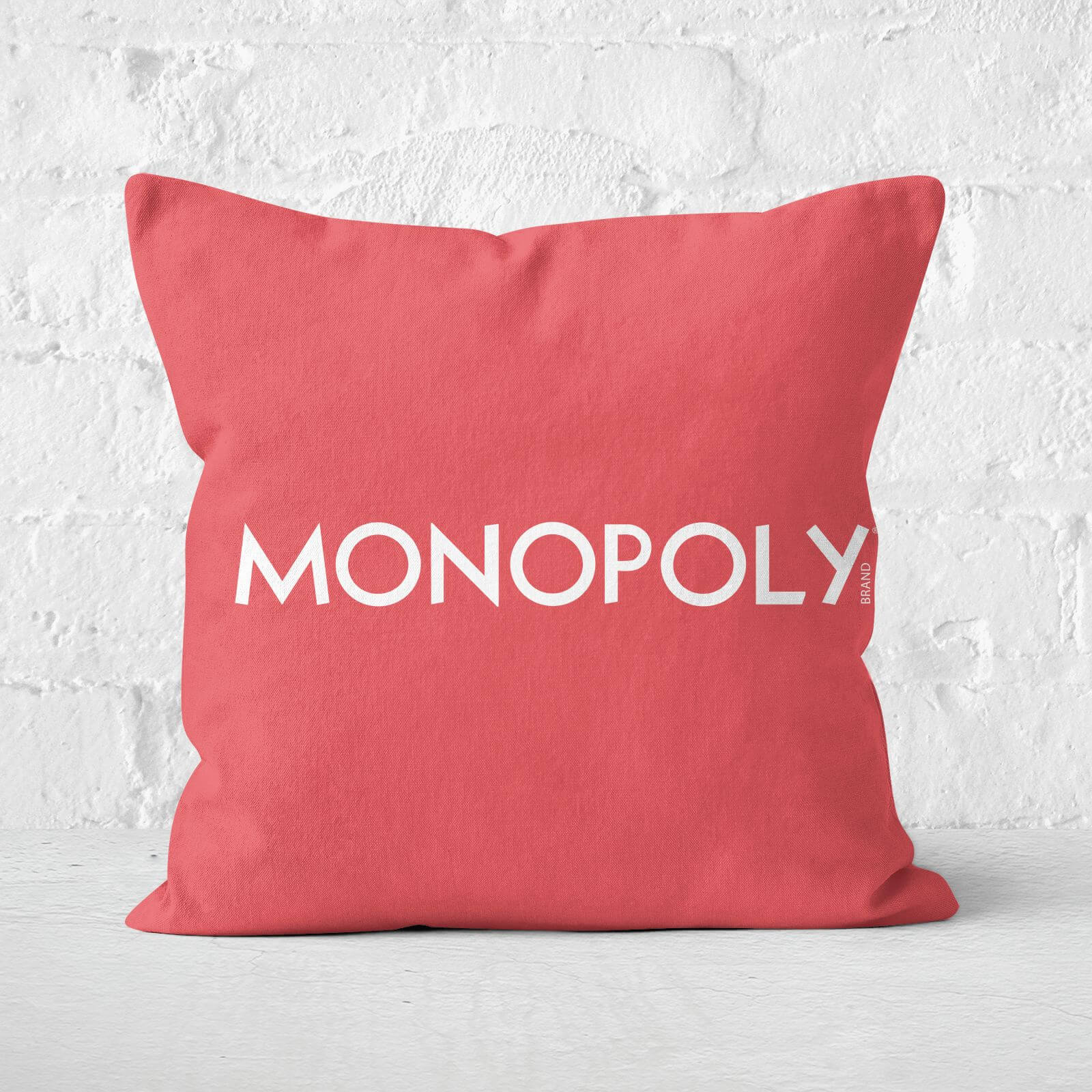 Monopoly Go Square Cushion - 40x40cm - Soft Touch von Monopoly