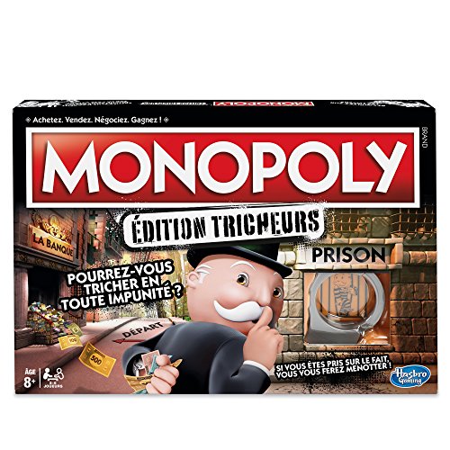 Monopoly Dreiecks, Gesellschaftsspiel, Brettspiel für die Familie, französische Version, ab 8 Jahren von Monopoly
