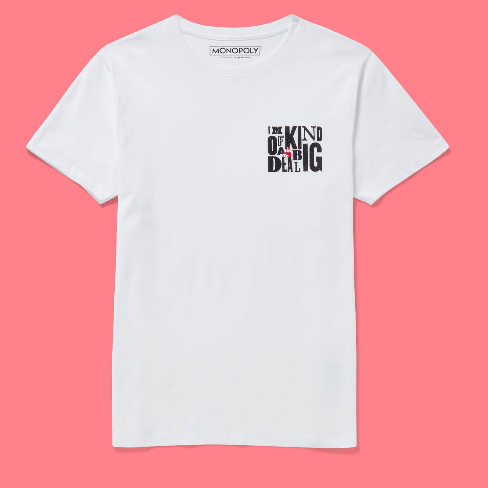 Monopoly King Of Dealing T-Shirt - White - M - Weiß von Original Hero