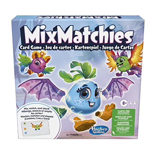 Monopoly MixMatchies Kartenspiel - Kinderspiel - Spiel für die ganze Familie - für 2 bis 6 Spieler - Alter: 8+ von Monopoly