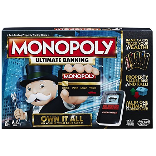 Monopoly – Ultimate Banking – Brettspiel – Englische Sprache von Monopoly