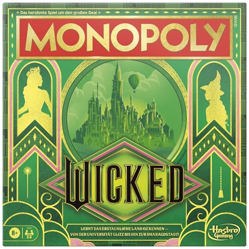 Monopoly Wicked Edition Brettspiel - Deutsche Fassung von Monopoly