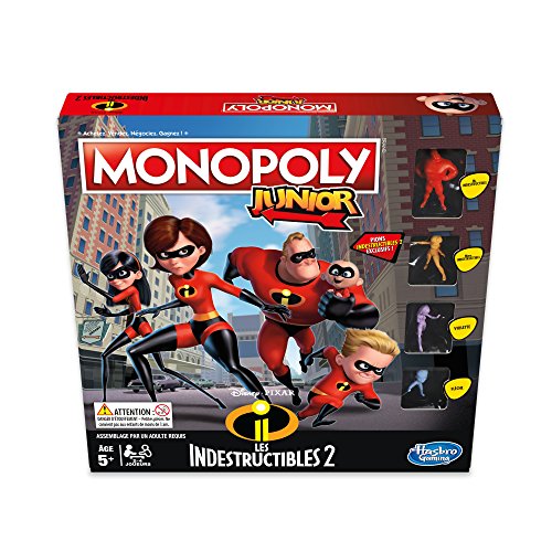 Monopoly – Spiel Junior Unzerstörbares – Gesellschaftsspiel – E1781 von Monopoly