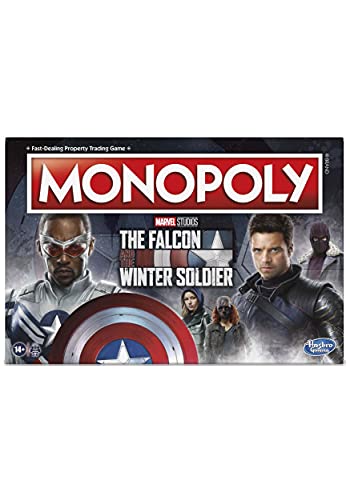 Monopoly: Marvel Studios The Falcon and The Winter Soldier Edition Brettspiel für 2-6 Spieler ab 14 Jahren, Mehrfarbig Monopoly: Marvel Studios The Falcon and The Winter Soldier Edition Brettspiel für 2-6 Spieler ab 14 Jahren, Mehrfarbig von Monopoly