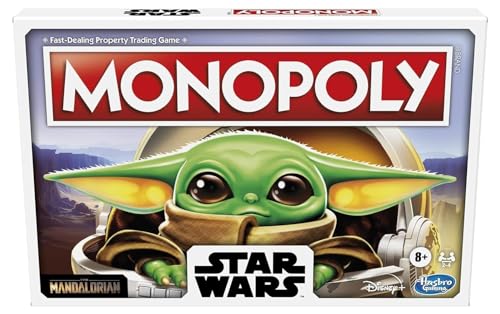 Monopoly: Star Wars The Child Edition Board Game for Families and Kids Ages 8 and Up, Featuring The Child, Who Fans Call Baby Yoda von Monopoly