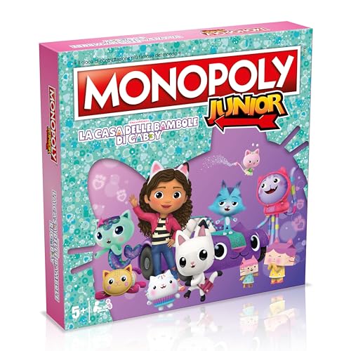 Winning Moves Gabby's Dollhouse Monopoly Juniorboard Game Winning Moves Gabby's Dollhouse Monopoly Juniorboard Game von Monopoly
