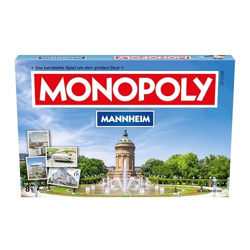 Monopoly Winning Moves Mannheim - Brettspiel - Alter 8+ - Deutsch von Monopoly