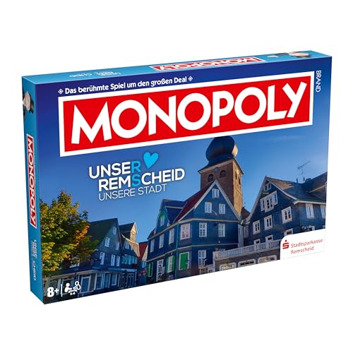 Monopoly Winning Moves Remscheid- Brettspiel - Alter 8+ - Deutsch von Monopoly