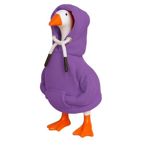 Monozoz Schreibtisch-Gänse-Kostüm – Tier-Outfit mit Kapuze | 17,8 cm Gänse-Statue, Kleidung, Kostüm, Dekoration für Veranda, Tisch, Outdoor, Party, Urlaub Monozoz Schreibtisch-Gänse-Kostüm – Tier-Outfit mit Kapuze | 17,8 cm Gänse-Statue, Kleidung, Kostüm, Dekoration für Veranda, Tisch, Outdoor, Party, Urlaub von Monozoz