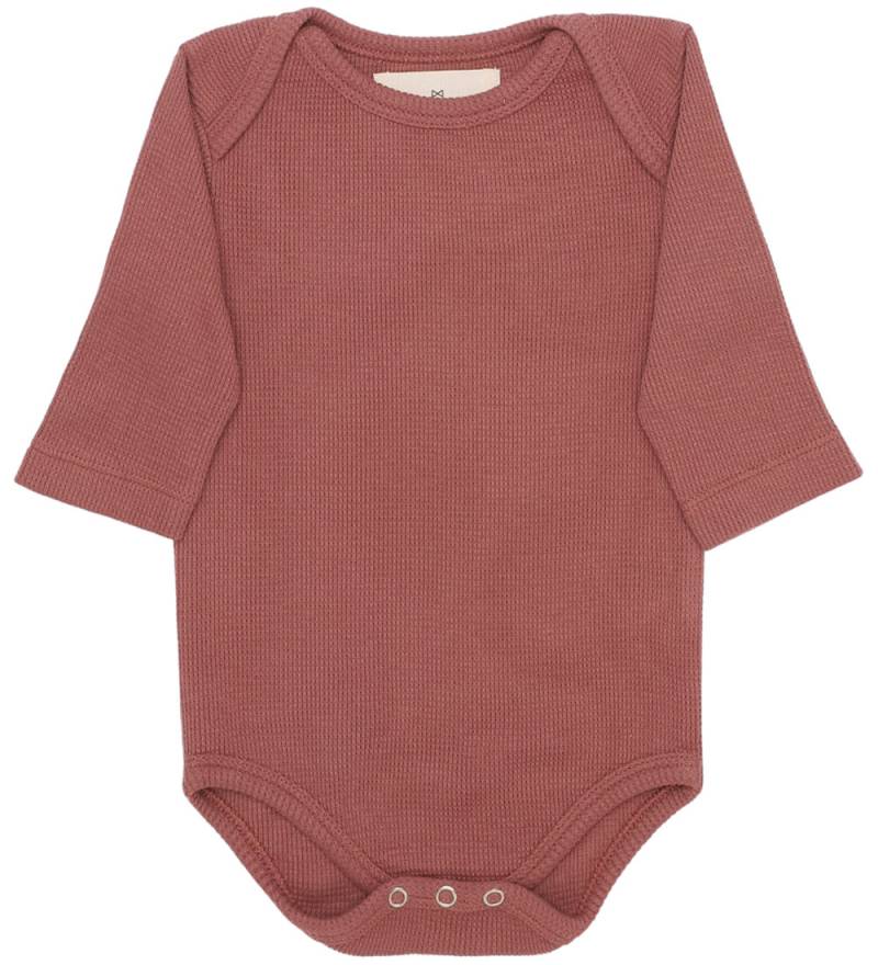 Monsieur Mini Body l/ä - Waffel - Sonnenbrand - Monsieur Mini - 6-9 mt - Body L/Ä Monsieur Mini Body l/ä - Waffel - Sonnenbrand - Monsieur Mini - 6-9 mt - Body L/Ä von Monsieur Mini