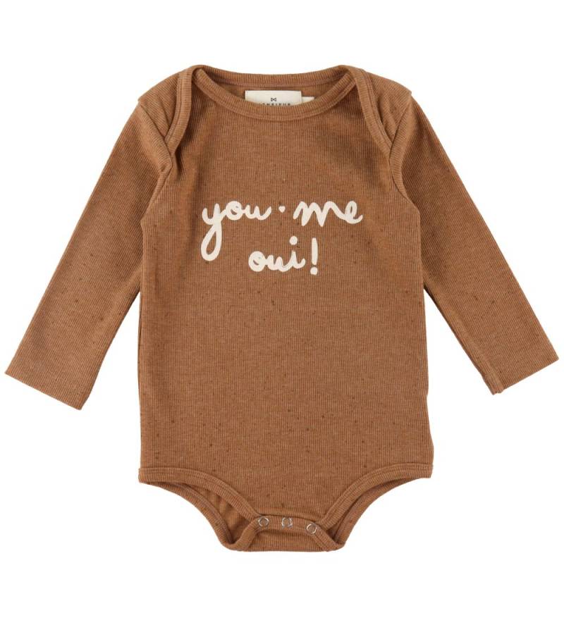 Monsieur Mini Body l/ä - You Me Oui - Mandelmelage - Monsieur Mini - 6-9 mt - Body L/Ä Monsieur Mini Body l/ä - You Me Oui - Mandelmelage - Monsieur Mini - 6-9 mt - Body L/Ä von Monsieur Mini