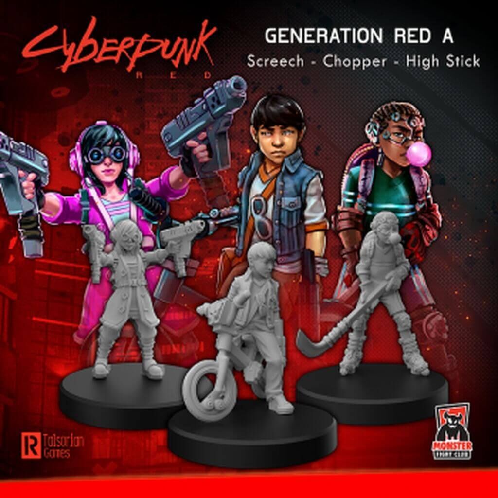 'Cyberpunk Red - Generation Red A' von Monster Fight Club