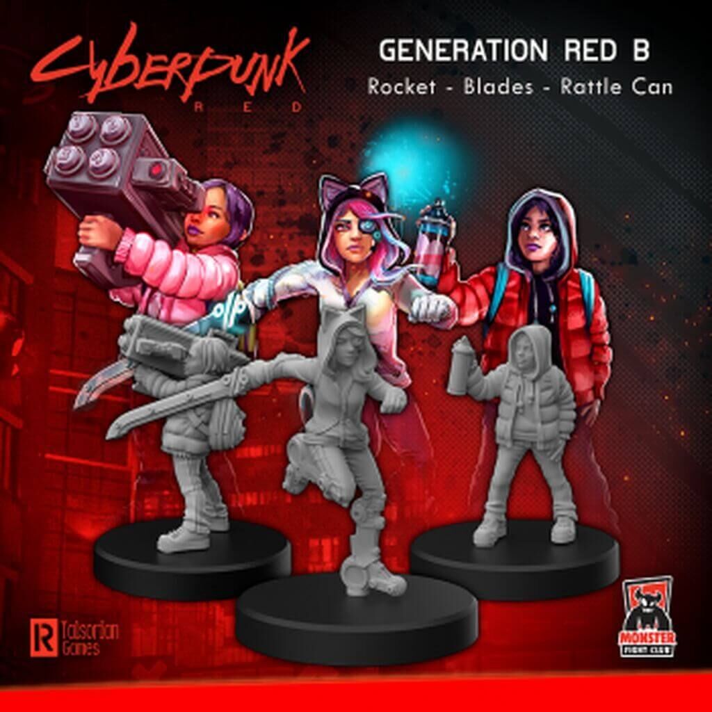 'Cyberpunk Red - Generation Red B' von Monster Fight Club