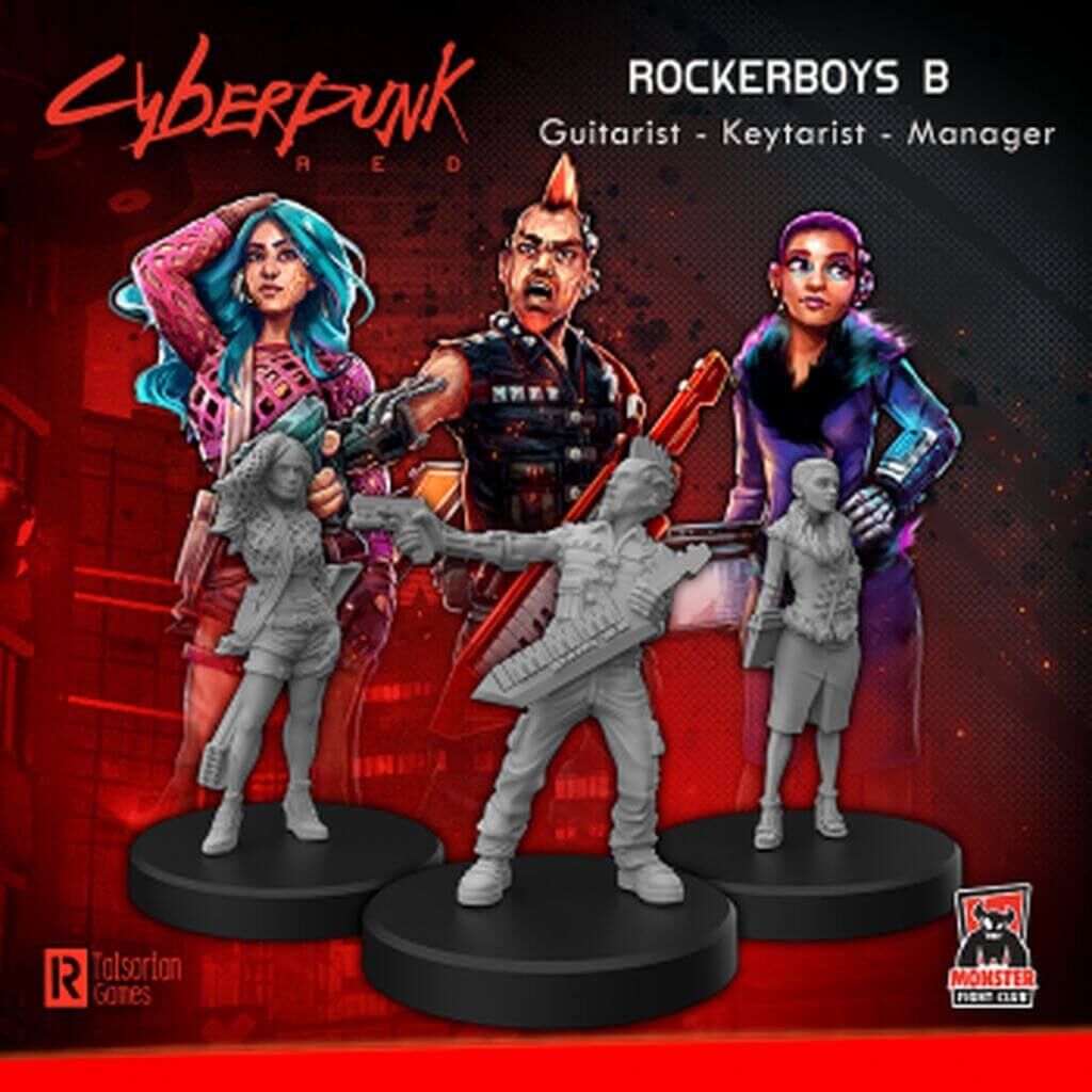 'Cyberpunk Red - Rockers A' von Monster Fight Club