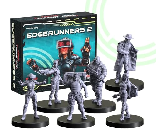 Monster Fight Club Cyberpunk Red Combat Zone Miniaturen: Edgerunners 2 Starter Gang von Monster Fight Club