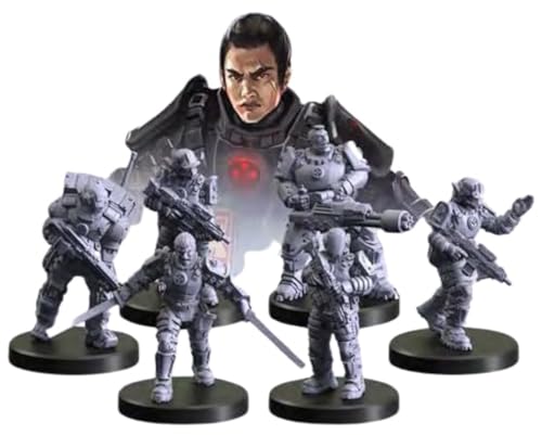 Monster Fight Club Cyberpunk Red Combat Zone Miniatures: Arasaka Starter von Monster Fight Club
