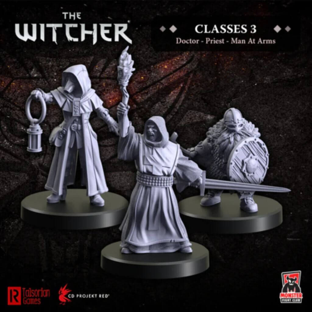 'The Witcher - Classes 03 - Doctor, Priest, Man at Arms' von Monster Fight Club