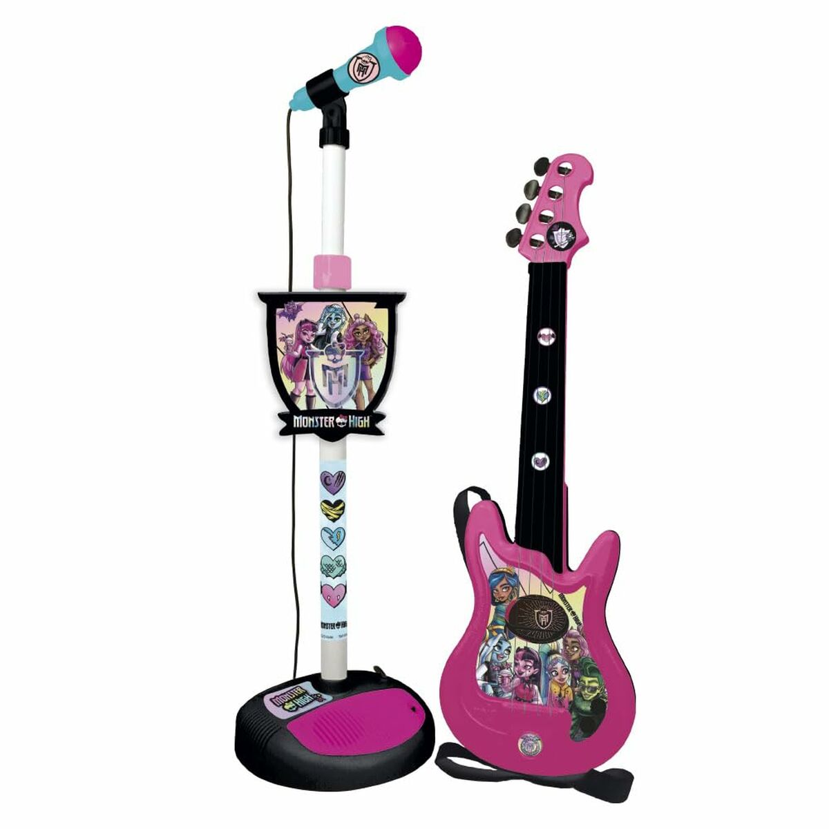 Kindergitarre Monster High Karaoke Mikrofon Kindergitarre Monster High Karaoke Mikrofon von Monster High