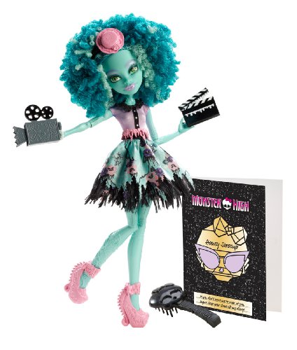Mattel BLX04 - Monster High - Licht aus Grusel an - Deluxe Honey Swamp, Puppe mit Zubehör von Monster High