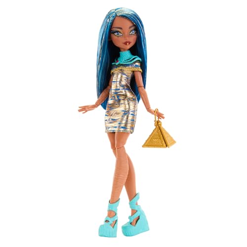 Monster High Cleo-Puppe für Mädchen ab 4 Jahren von Monster High