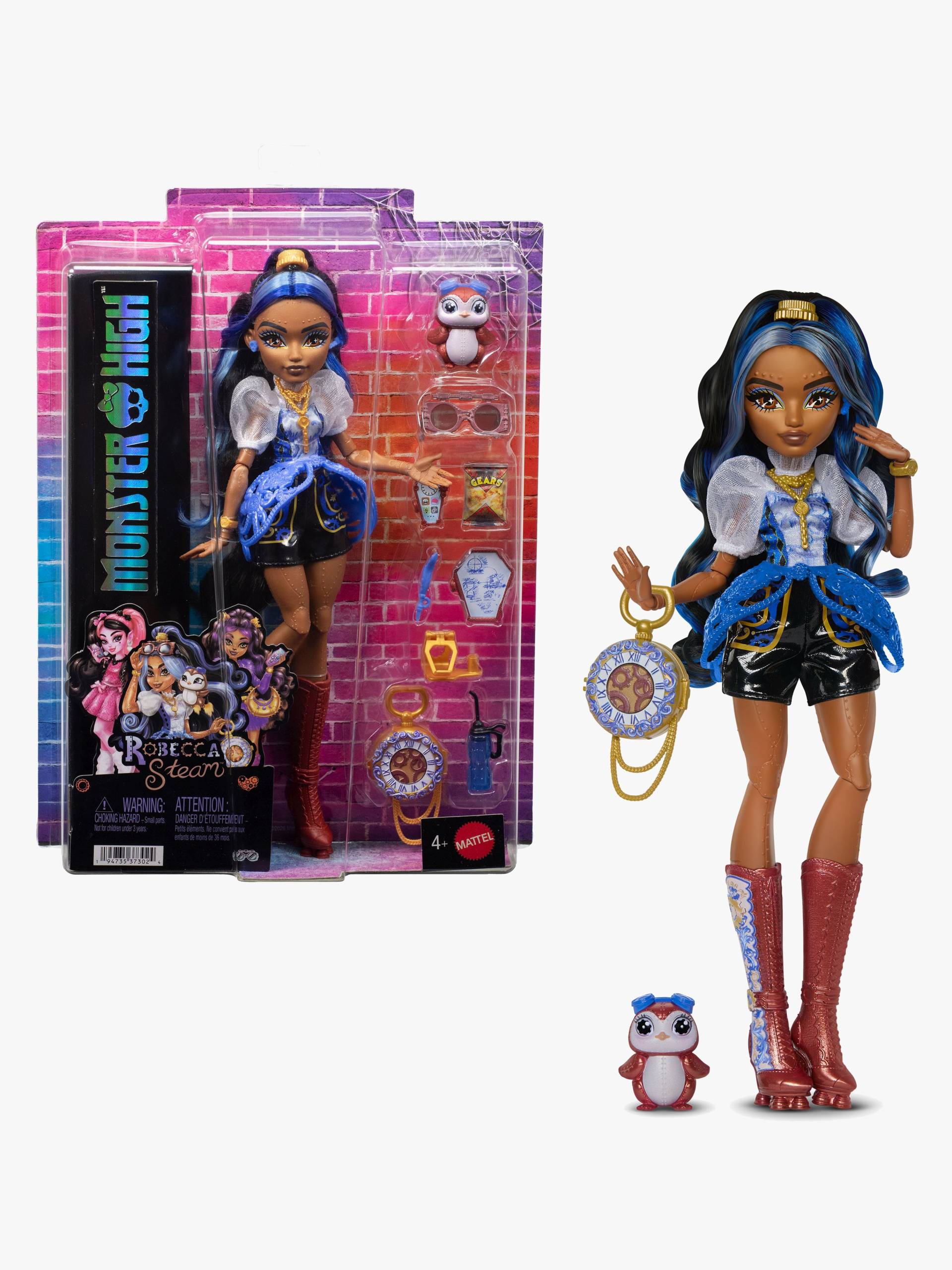 Monster High Core Puppe Robecka Steam &  Captain Penny von Monster High