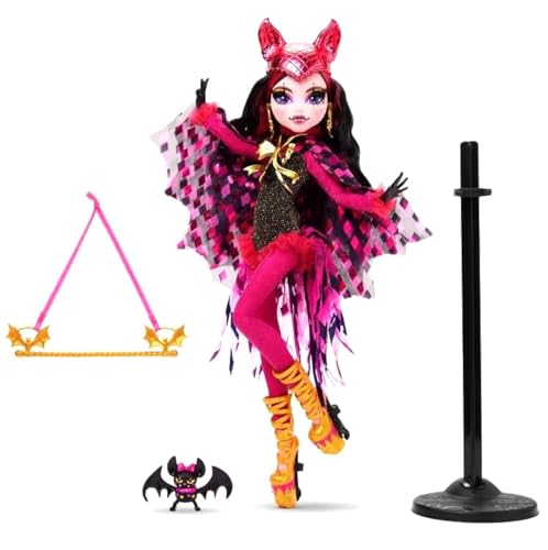 Monster High Freak Du Chic Draculaura Figur - SDCC 2023 Exclusive, Pink von Monster High