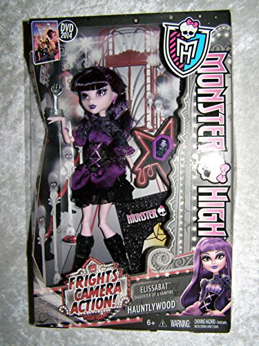 Monster High Frights Camera Action (Hauntlywood) - Elissabat Englische Version von Monster High