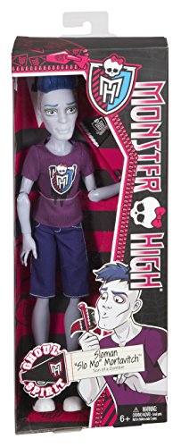 Monster High Mattel BGD87 Monster-Fan Sloman - Slo Mo - Mortavitch, Puppe von Monster High
