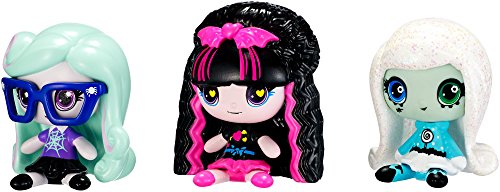 Monster High Minis 3 Pack - Twyla Draculaura Frankie Stein Season 2 Figures von Monster High