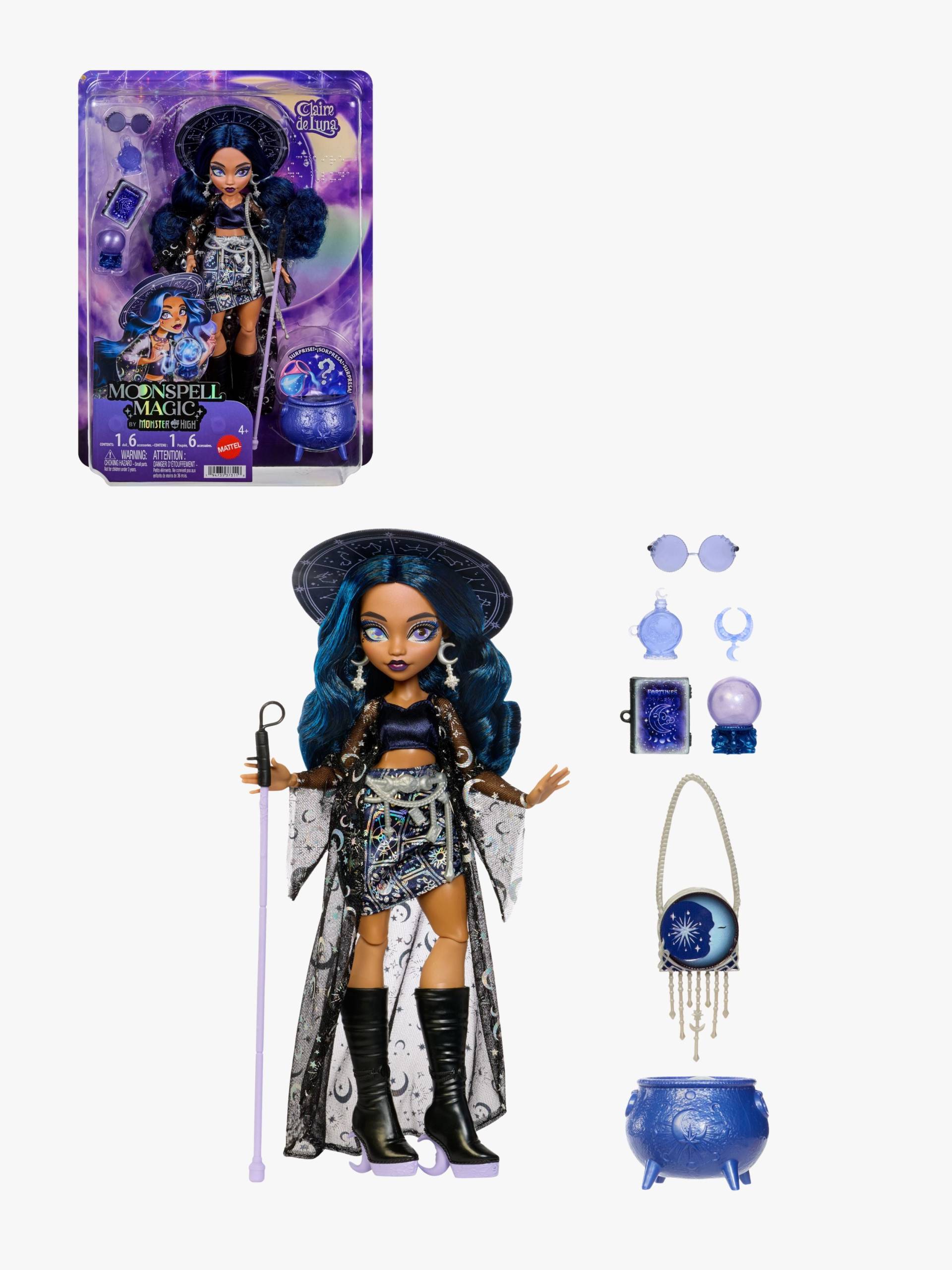 Monster High Moonspell Magic Modepuppe Clairvoyant Monster High Moonspell Magic Modepuppe Clairvoyant von Monster High