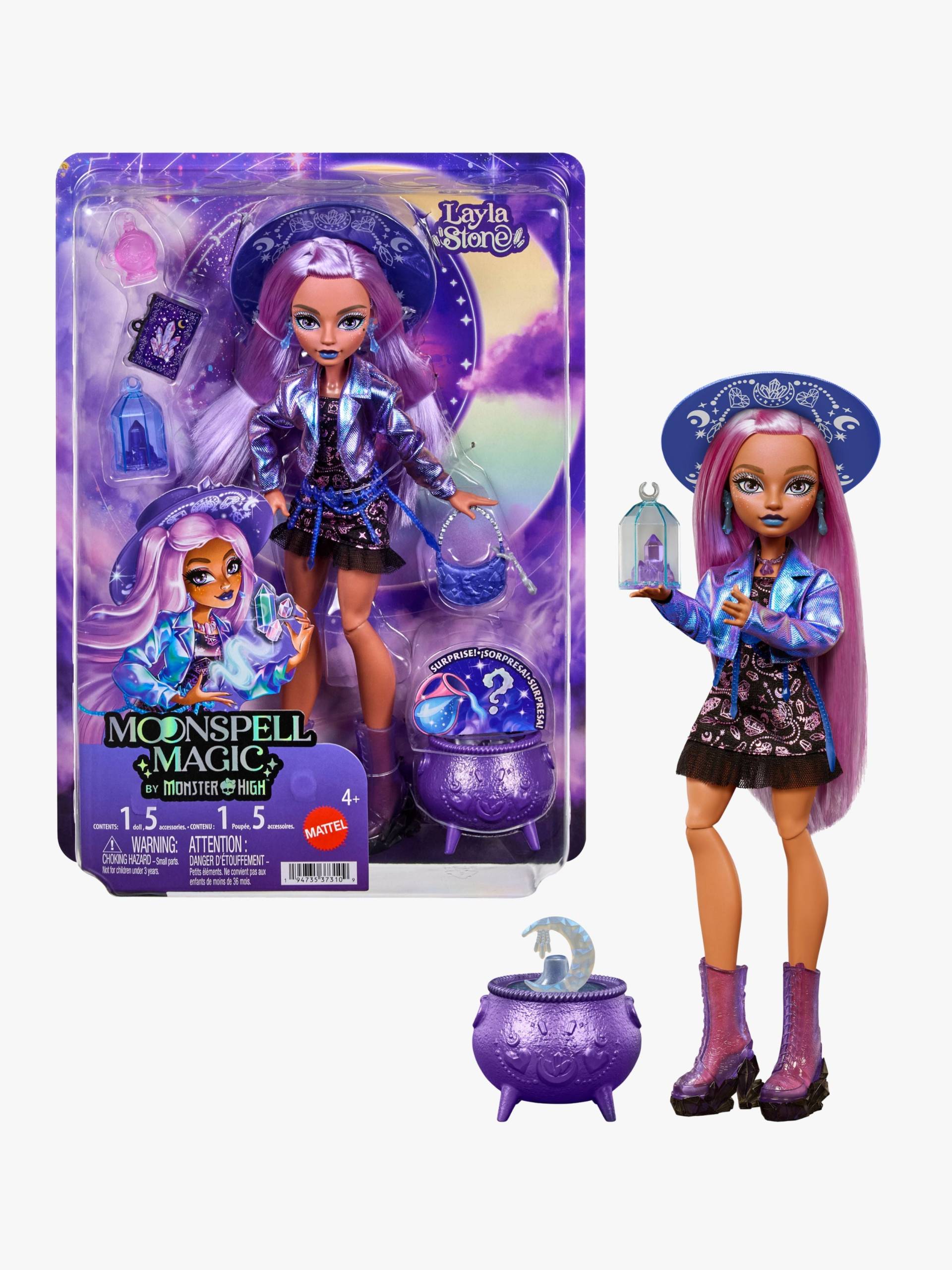 Monster High Moonspell Magic Modepuppe Crystal von Monster High