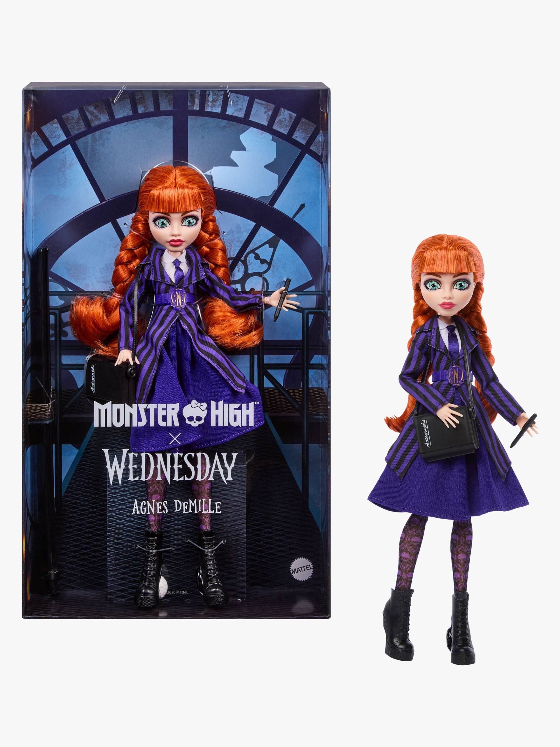 Monster High Skullector Wednesday Modepuppe Agnes Monster High Skullector Wednesday Modepuppe Agnes von Monster High