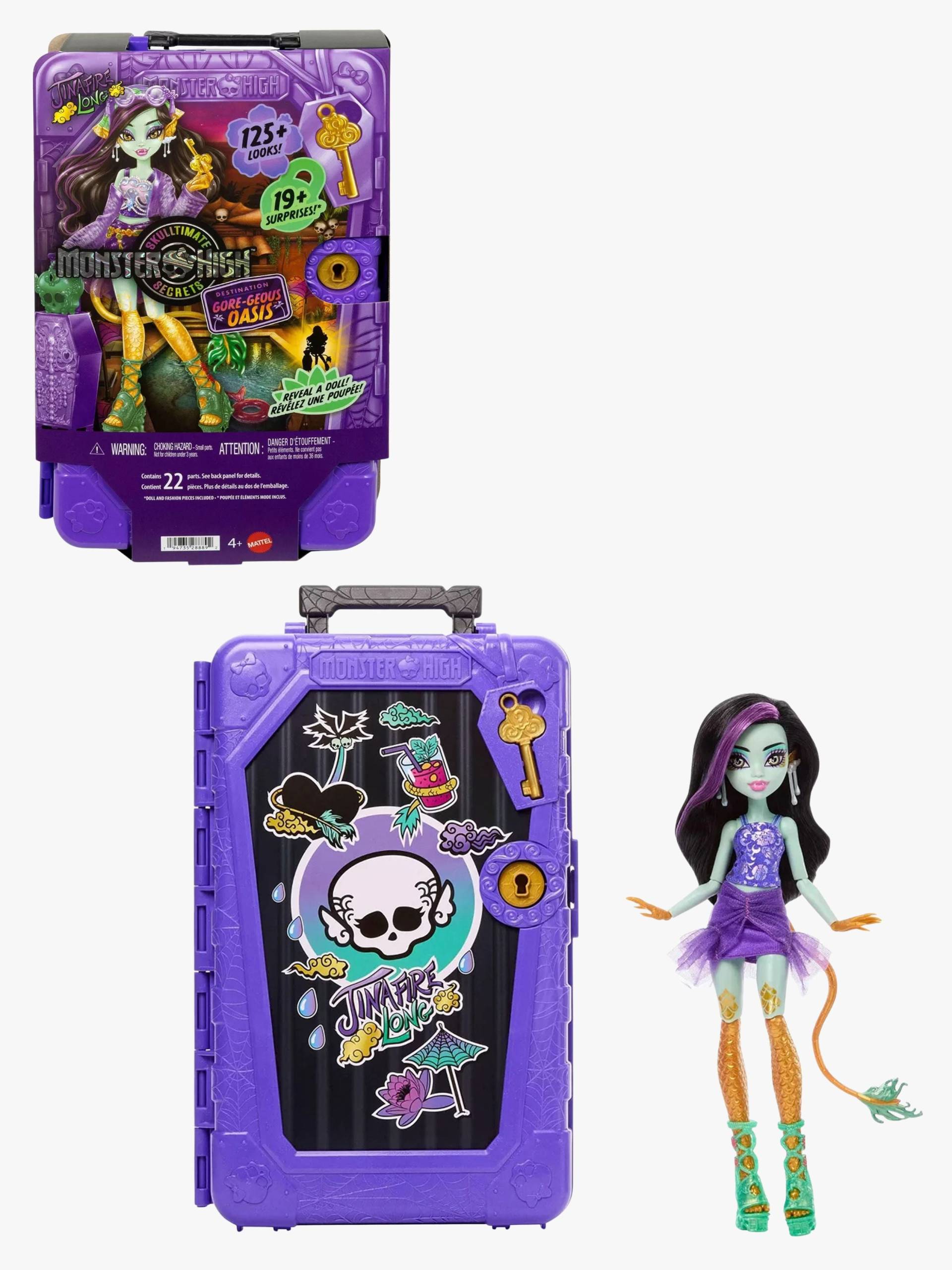 Monster High Skulltimate Secrets Spielset Jinafire Long S7 von Monster High
