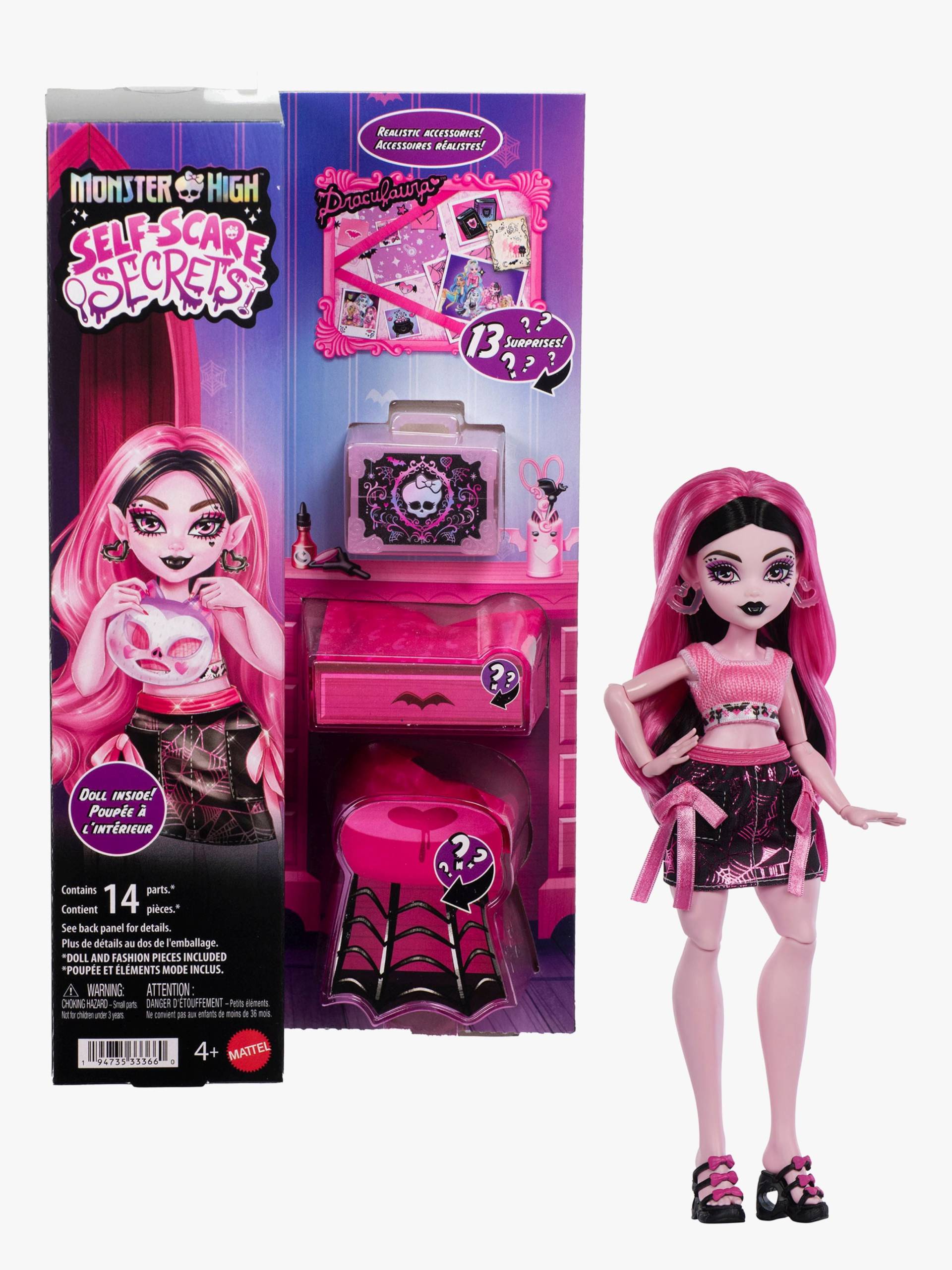Monster High Spielzeugset Draculaura Self-Care Secrets Monster High Spielzeugset Draculaura Self-Care Secrets von Monster High