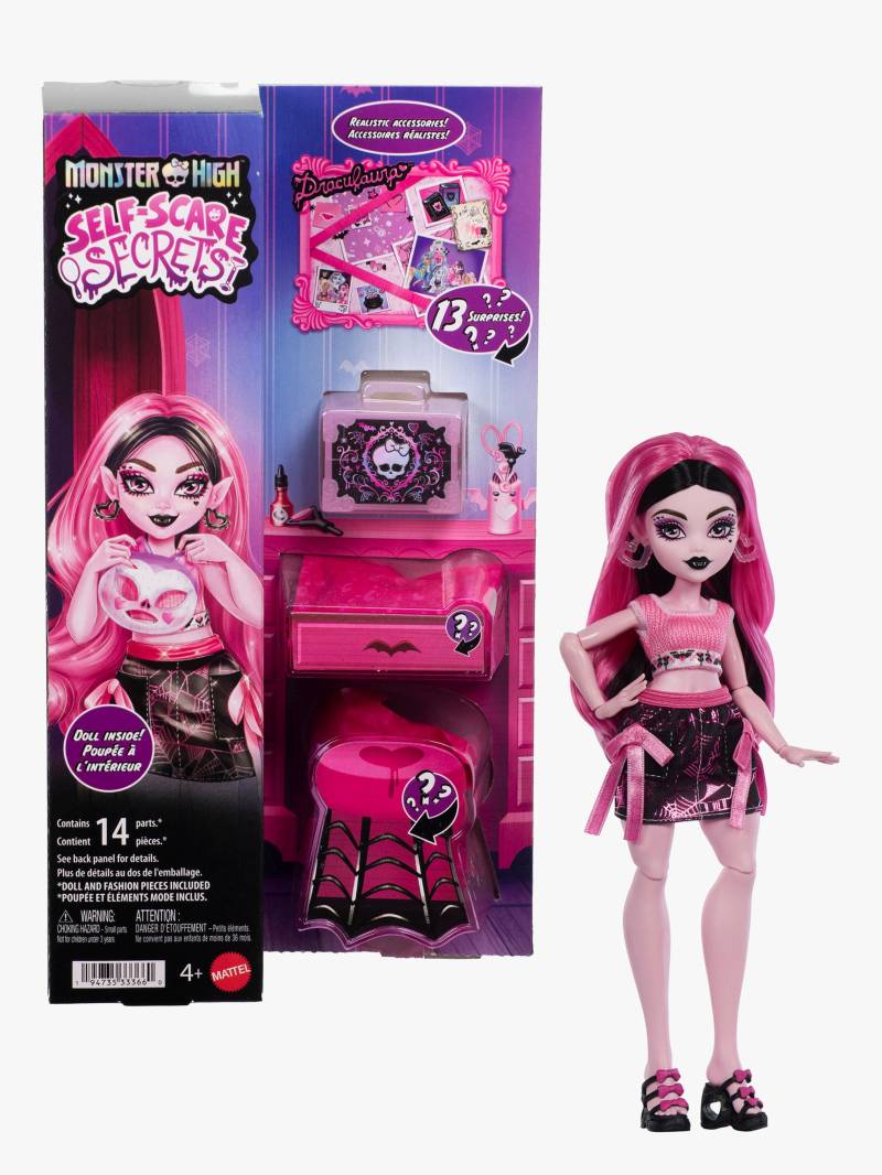 Monster High Spielzeugset Draculaura Self-Care Secrets Monster High Spielzeugset Draculaura Self-Care Secrets von Monster High