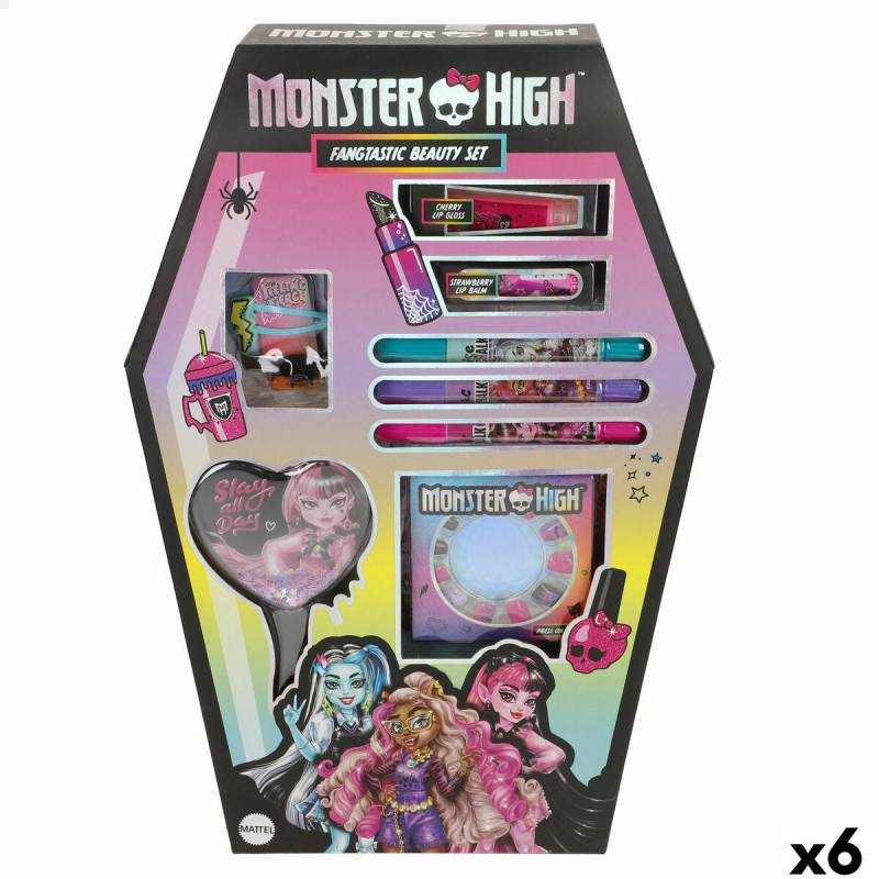 Schönheitsset Monster High (6 Stück) von Monster High