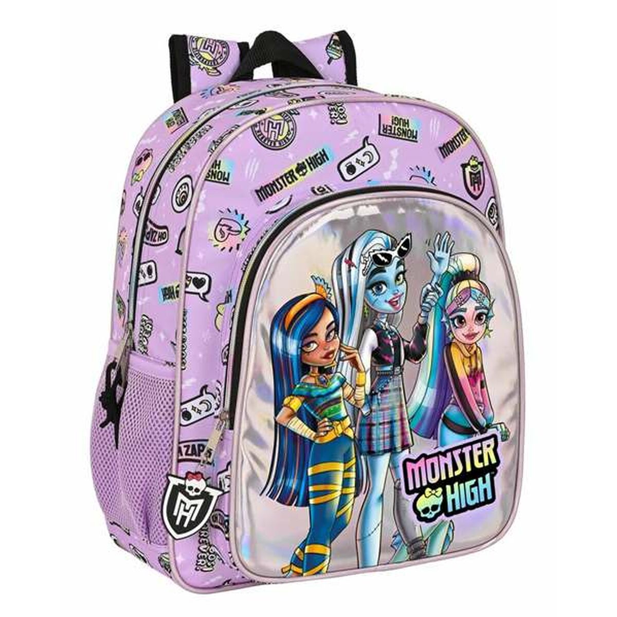 Schultasche Monster High Best Boos Lila 32 x 38 x 12 cm Schultasche Monster High Best Boos Lila 32 x 38 x 12 cm von Monster High