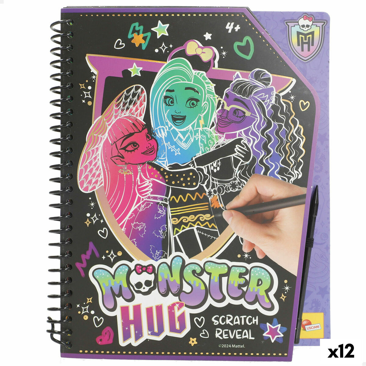 Zeichenset Monster High (12 Stück) von Monster High
