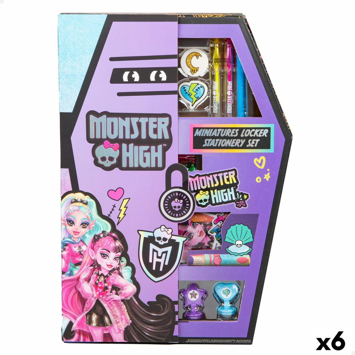 Zeichenset Monster High (6 Stück) von Monster High