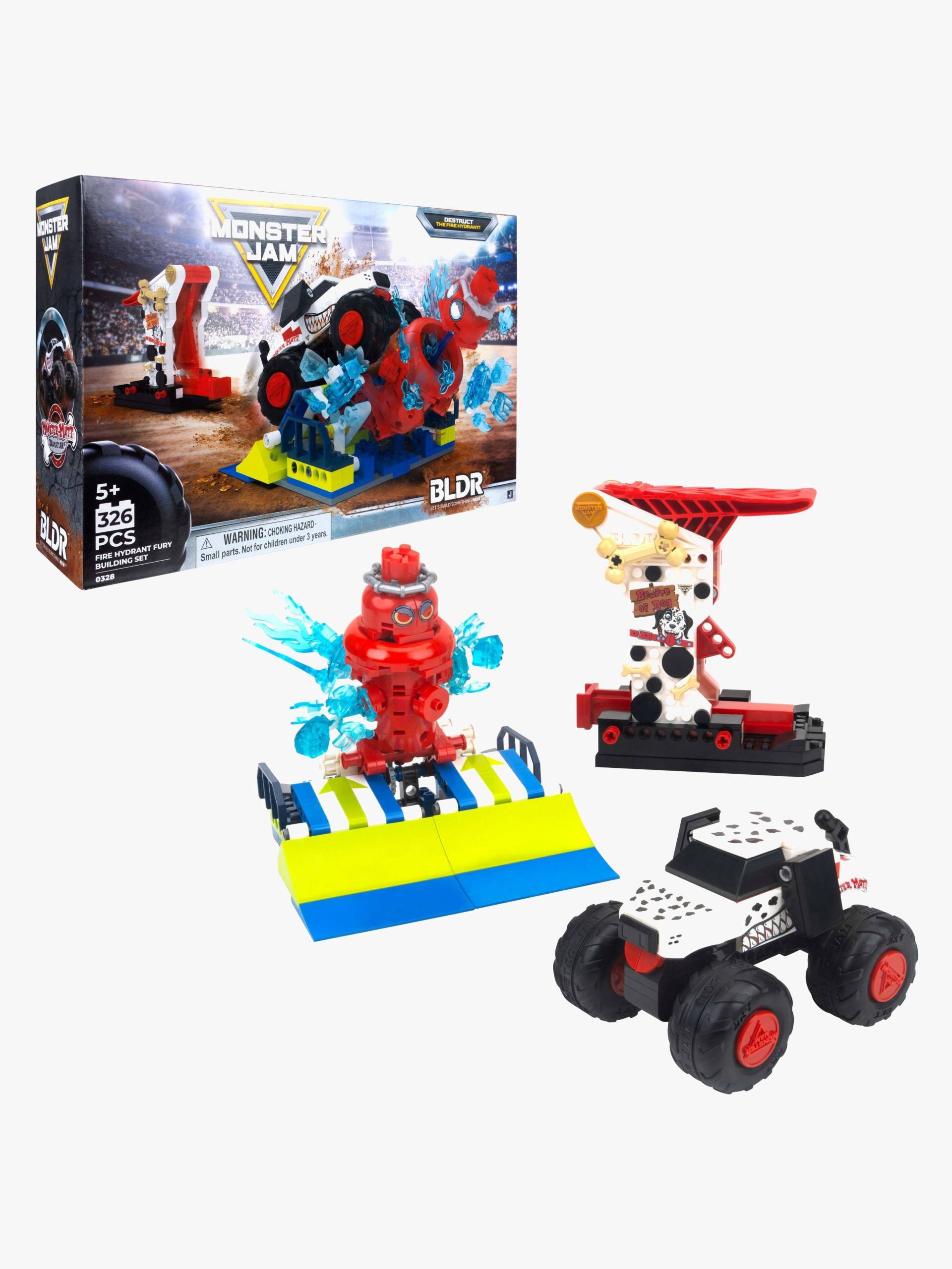 BLDR Monster Jam Stunt Pack Spielset BLDR Monster Jam Stunt Pack Spielset von Monster Jam