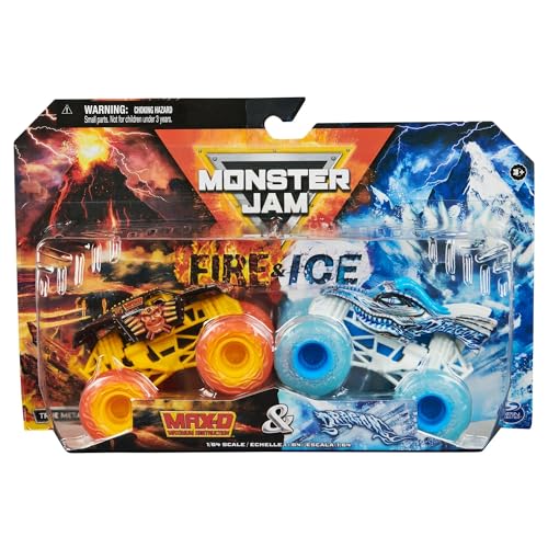 Monster JAM Truck Walmart Exclusive FIRE & ICE MAX-D & Dragon Monster JAM Truck Walmart Exclusive FIRE & ICE MAX-D & Dragon von Monster Jam